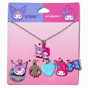 Sanrio&reg; Claire&#39;s Exclusive My Melody&trade; &amp; Kuromi&trade; Multi Charm Pendant Necklace - 6 Pack,