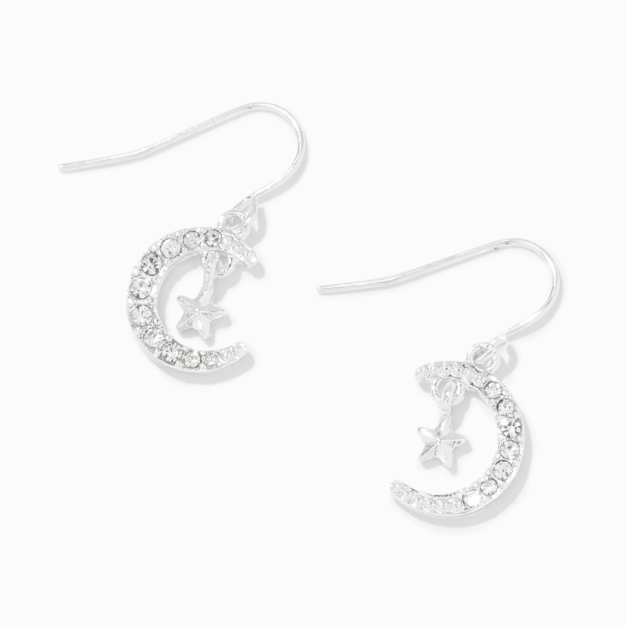 Claire's discount moon earrings