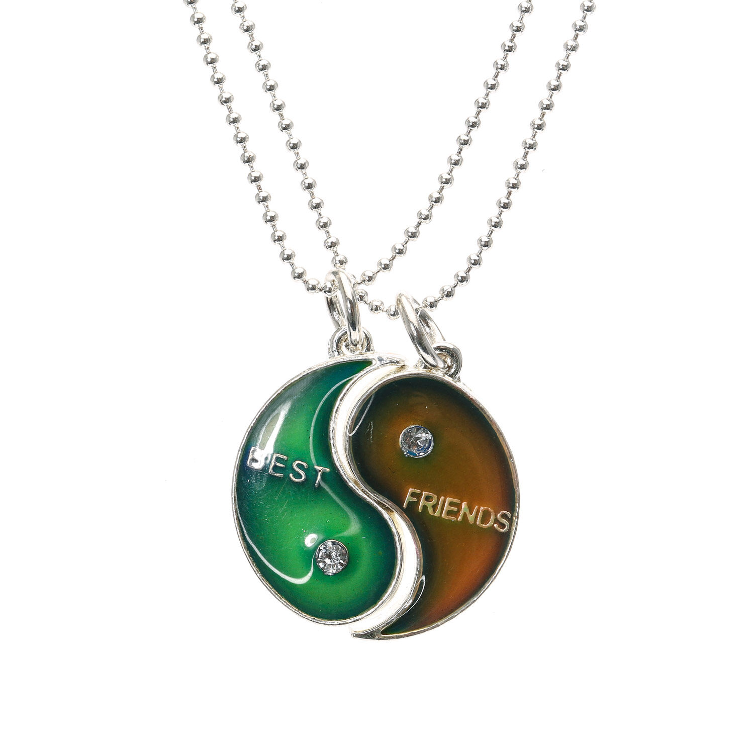 Yin yang necklace claire's outlet