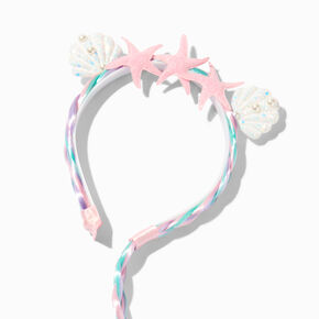 Claire&#39;s Club Mermaid Faux Hair Braid Headband,