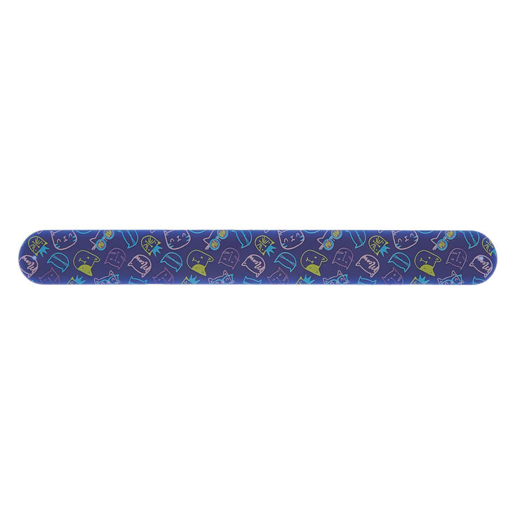 Claire's Bracelet enrouleur imprimé chat couleur changeante