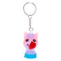 Rainbow Unicorn Tongue Pop Keychain,