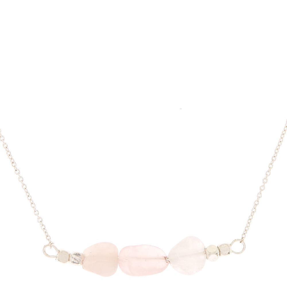 Rose Quartz Compassion Pendant Necklace,