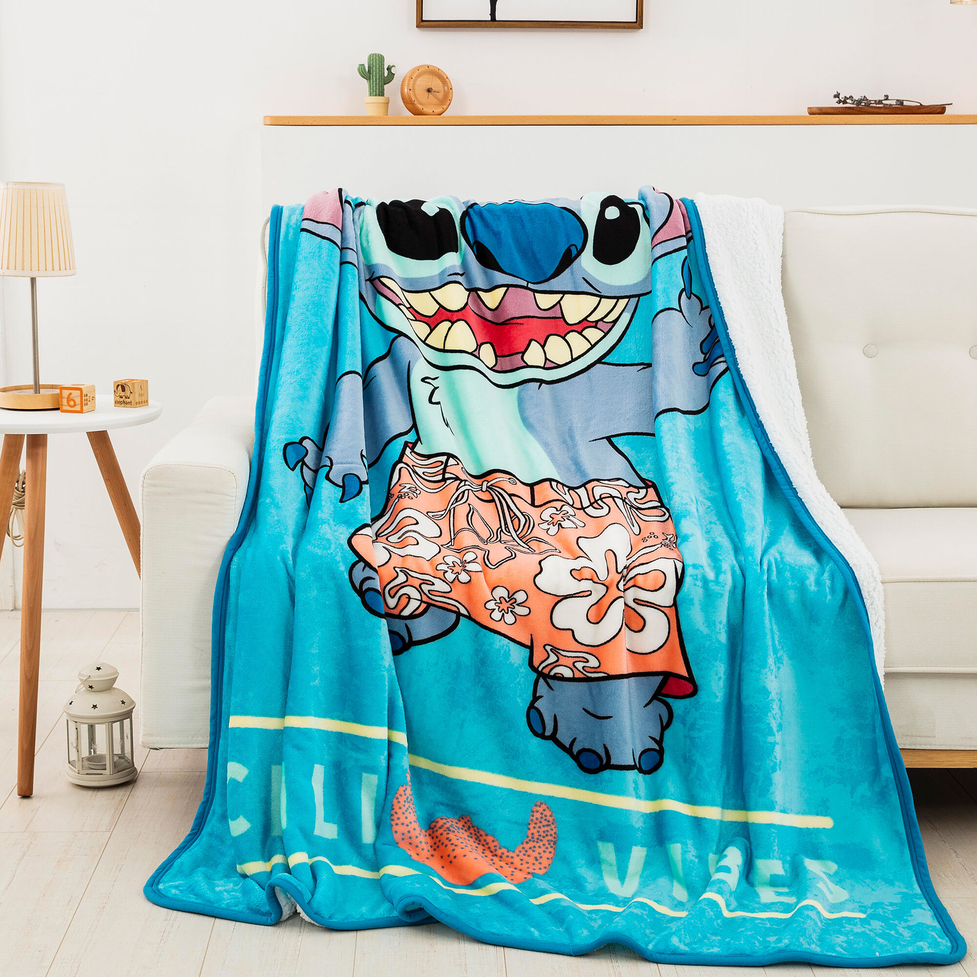 Disney stitch hotsell baby blanket
