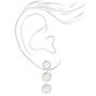Pearl &amp; Rhinestone Necklace &amp; Drop Earring Set,