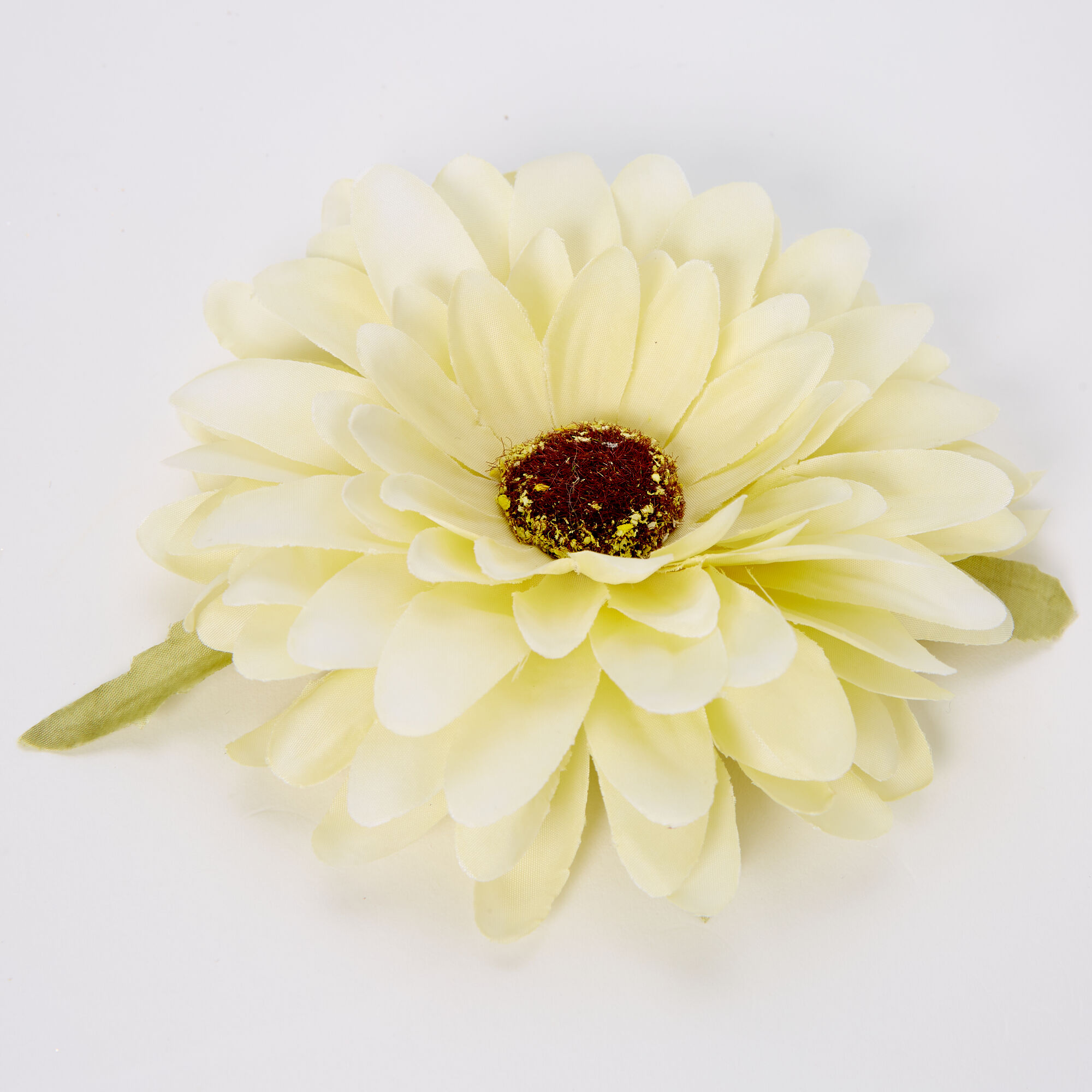 Barrette marguerite Gerbera jaune | Claire's FR