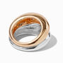Mixed Metal Dome Ring,