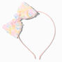 Easter Bunny Floral Bow Headband,