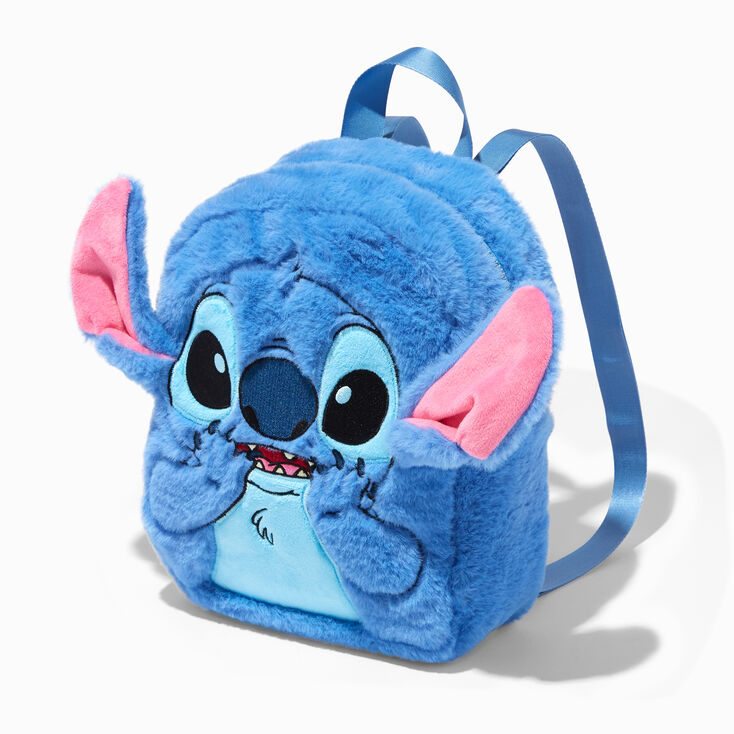 Disney Stitch Furry Backpack,