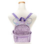 Bella the Bunny Glitter Mini Backpack - Lilac Purple,
