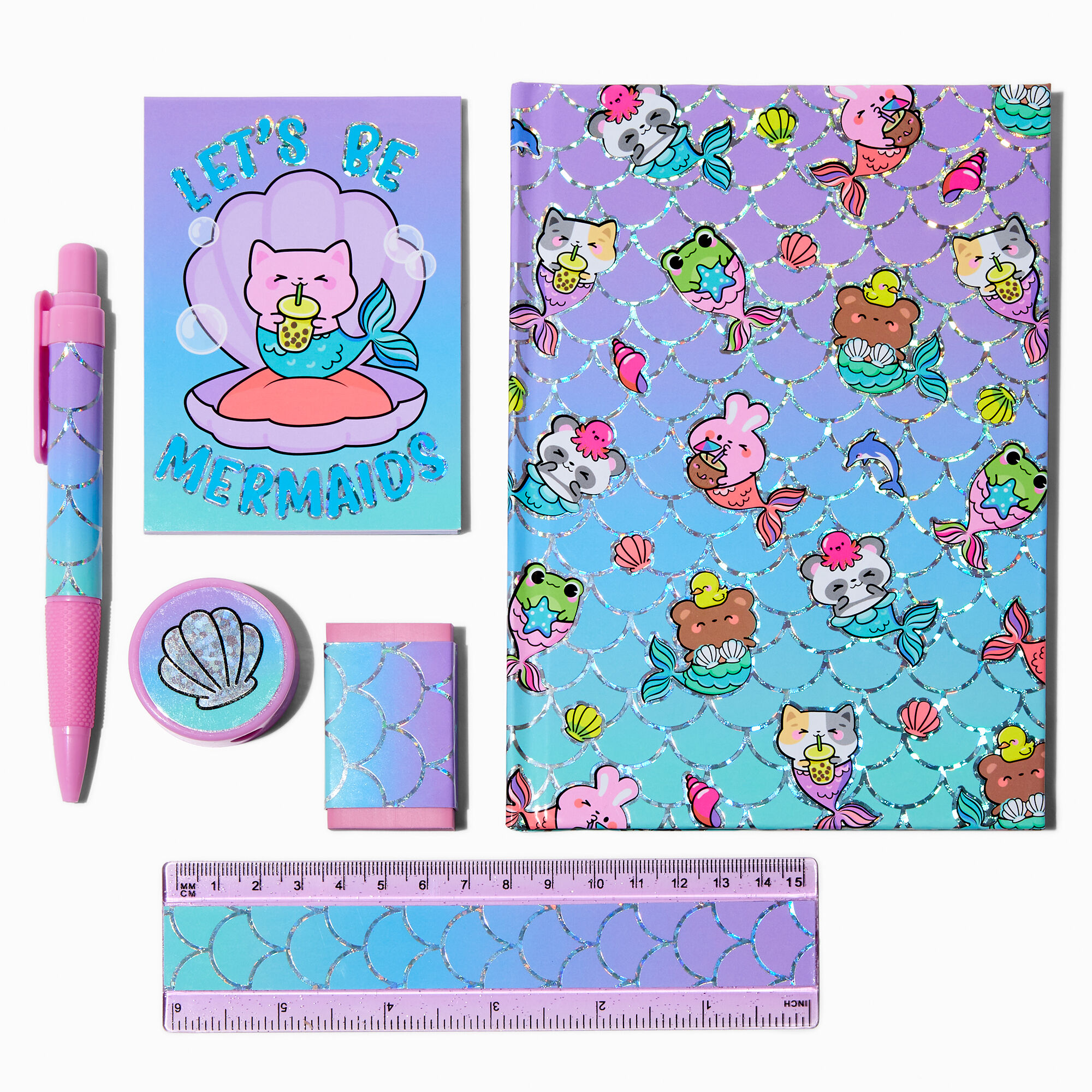 View Claires Critter Mermaid Stationery Set information