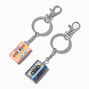 Best Friends Cassette Tape Keychains - 5 Pack,