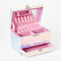Holographic Embossed Hearts Jewelry Box,