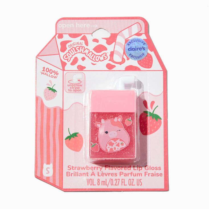 Squishmallows&trade; Claire&#39;s Exclusive Strawberry Lip Gloss,