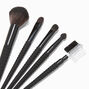 Matte Black Makeup Brushes &#40;5 Pack&#41;,