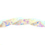 Holographic Twist Headband - White,