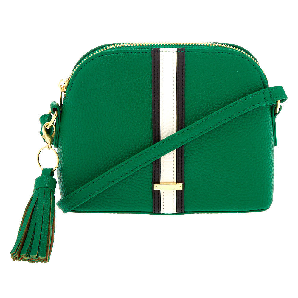 green crossbody purse