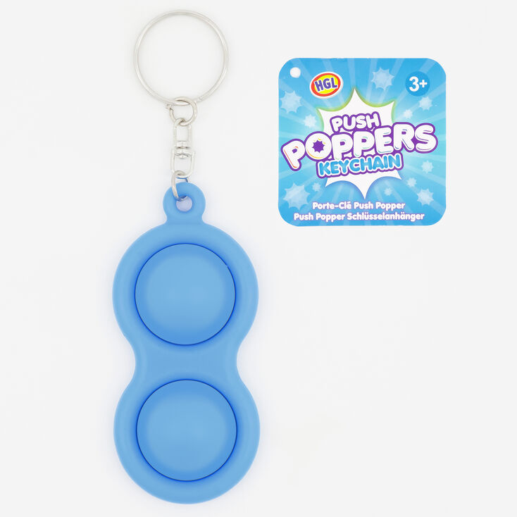 Porte-cl&eacute;s jouet fidget Push Poppers &ndash; Les mod&egrave;les peuvent varier,