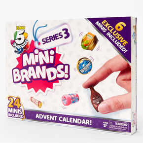 Zuru&trade; 5 Surprise&trade;  Mini Brands! Series 3 Advent Calendar Blind Bag - Styles May Vary,