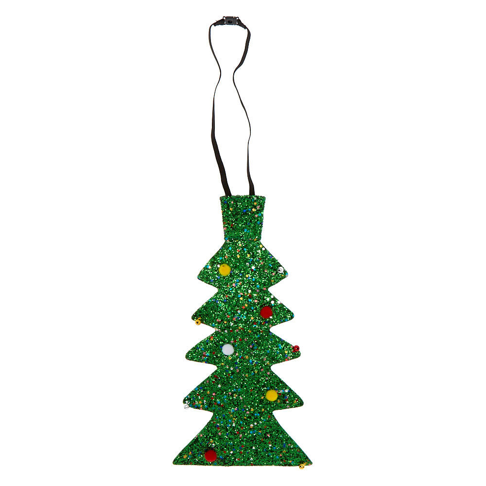 Christmas Tree Neck Tie - Green,