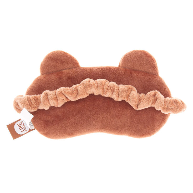 LINE FRIENDS&copy; Soft Brown Eye Mask &ndash; Brown,