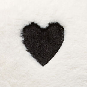 Yin Yang Hearts Plush Round Pillow,