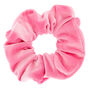 Medium Velvet Hair Scrunchie - Pink,