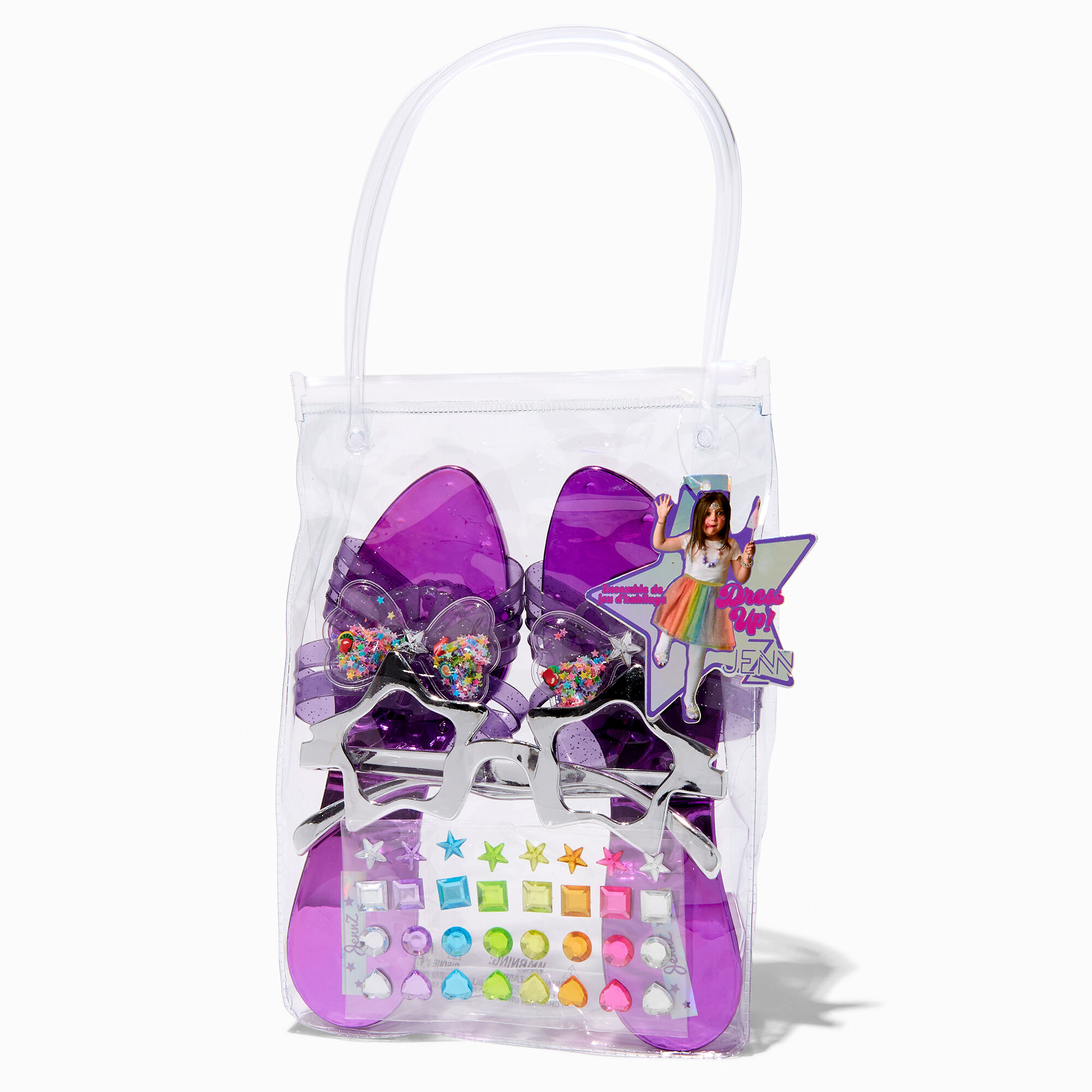 Lot de déguisement violet Claire's Club - Lot de 3,