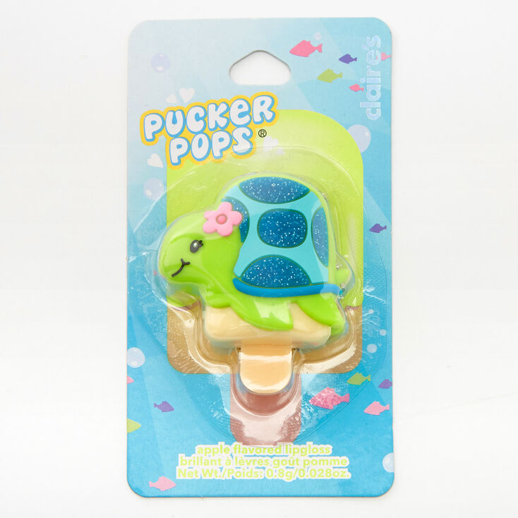 Pucker Pops&reg; Tessa the Turtle Lip Gloss - Apple,