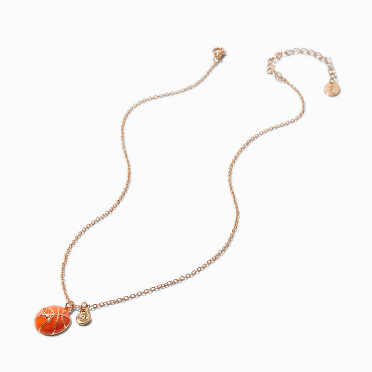 Best Friends Basketball Pendant Necklaces - 5 Pack,
