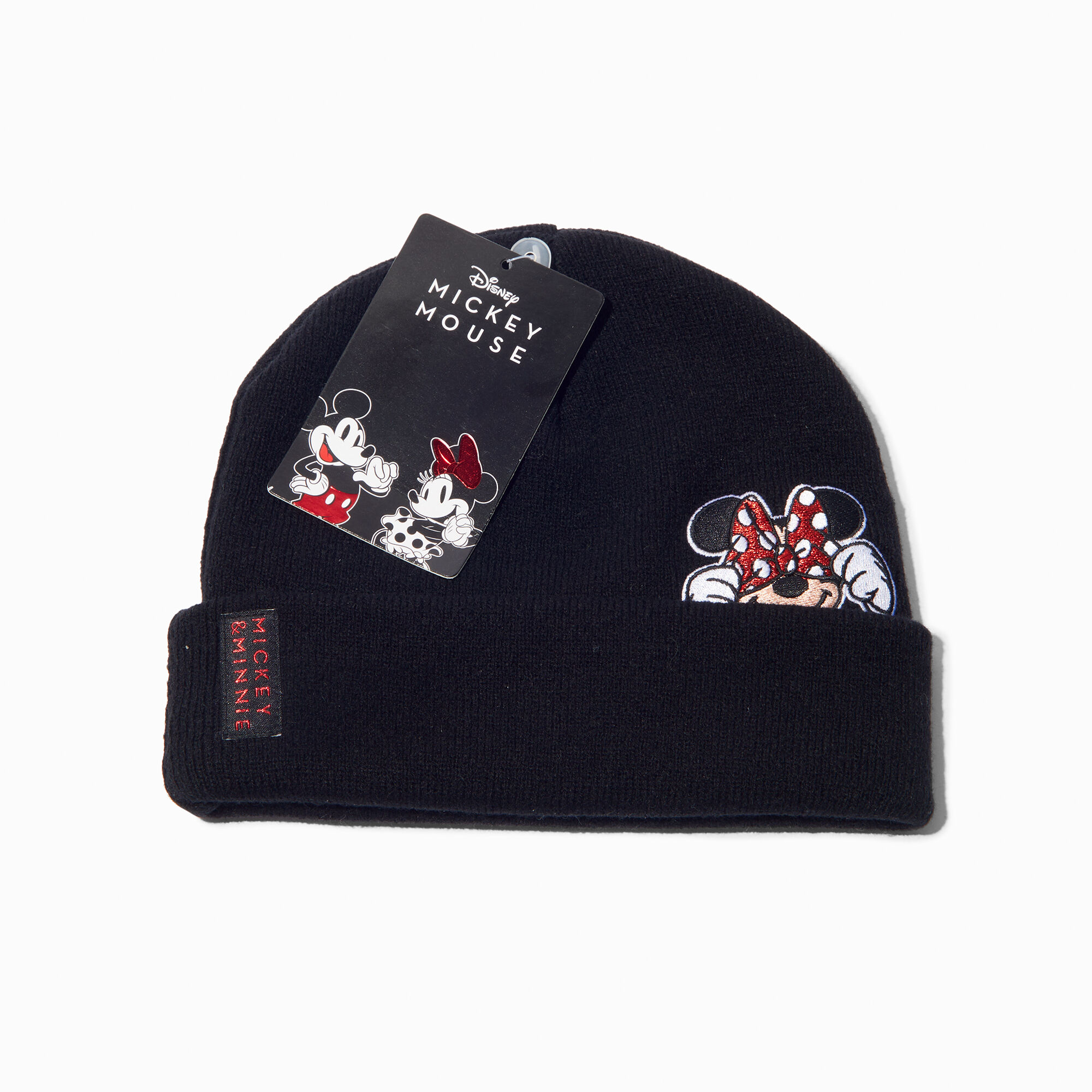 View Claires Disney Minnie Mouse Beanie Hat Black information