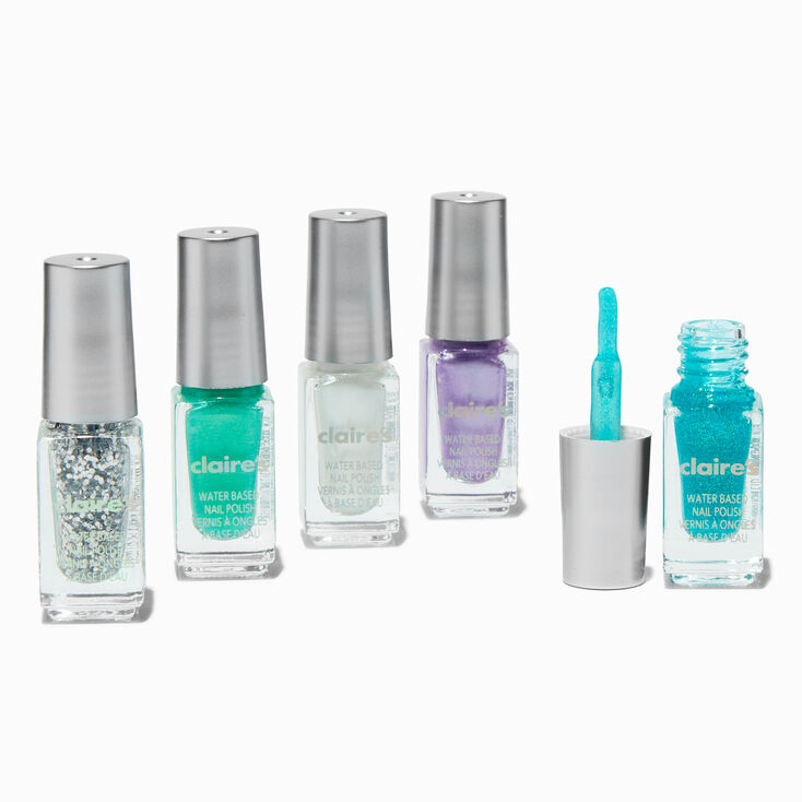 Vernis &agrave; ongles peel-off parfum&eacute; sir&egrave;ne - Lot de 5,