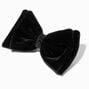 Black Velvet Sequin Bow Hair Clip,