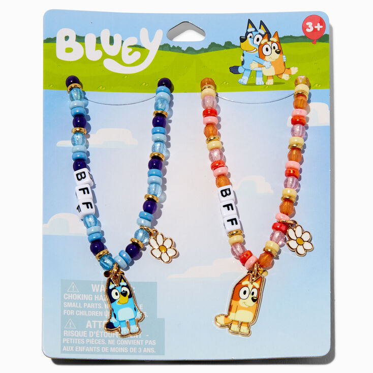 Bluey Best Friends Beaded Necklace Set - 2 Pack,