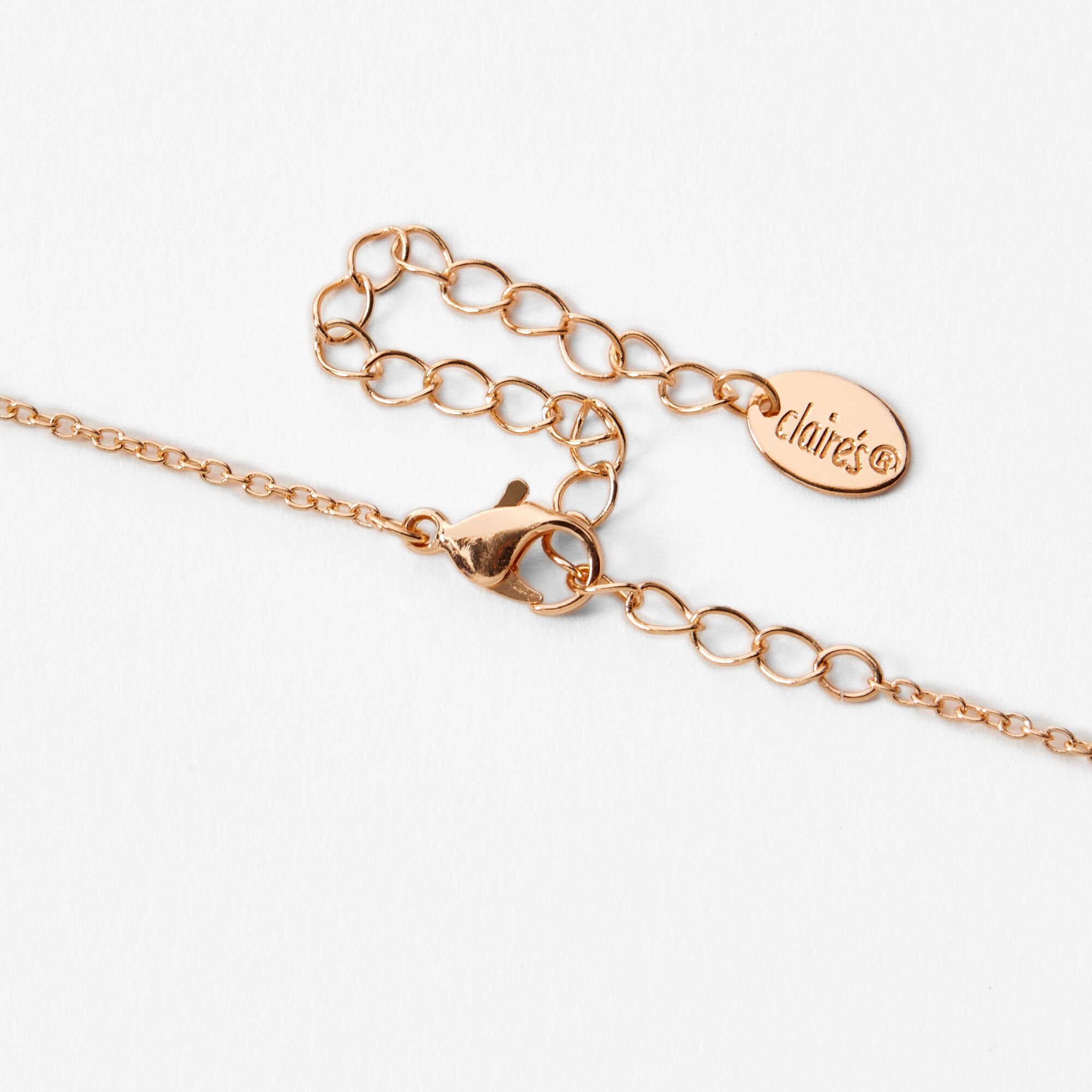Gold Zodiac Mood Pendant Necklace Pisces Claire s US
