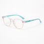 Lunettes transparentes papillon Claire&#39;s&nbsp;Club - Bleu,