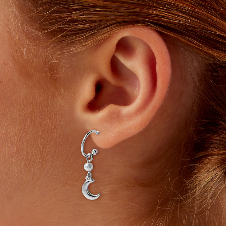 Mixed Metal Crystal Earrings Set - 9 Pack,