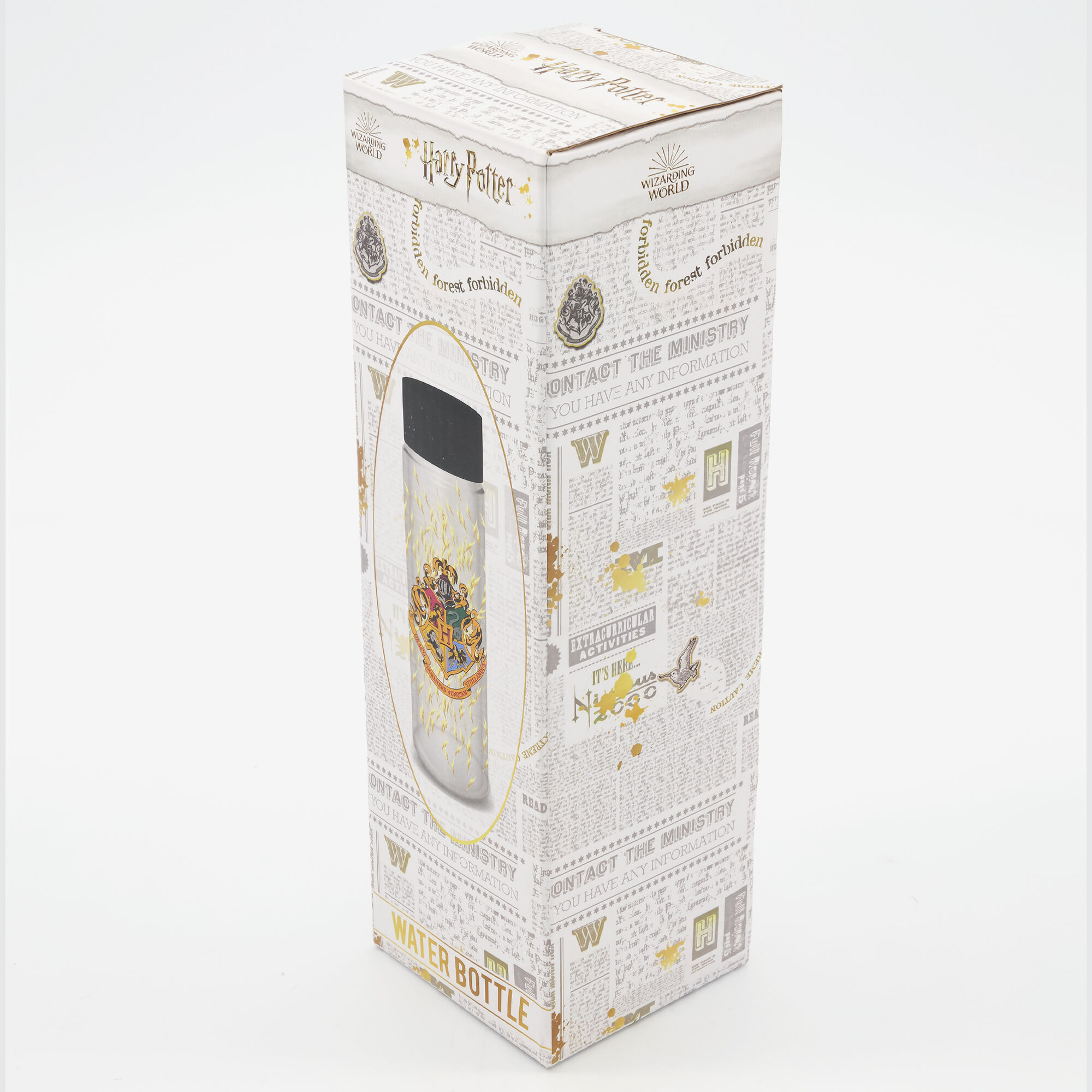 Claire's Gourde à paillettes mobiles Poudlard Harry Potter™ - Noir