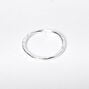 Sterling Silver 20G Hammered Nose Ring,