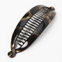 Brown Oil Slick Banana Hair Claw,