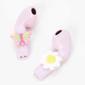 Butterfly Daisy Earbud Charm - 4 Pack,