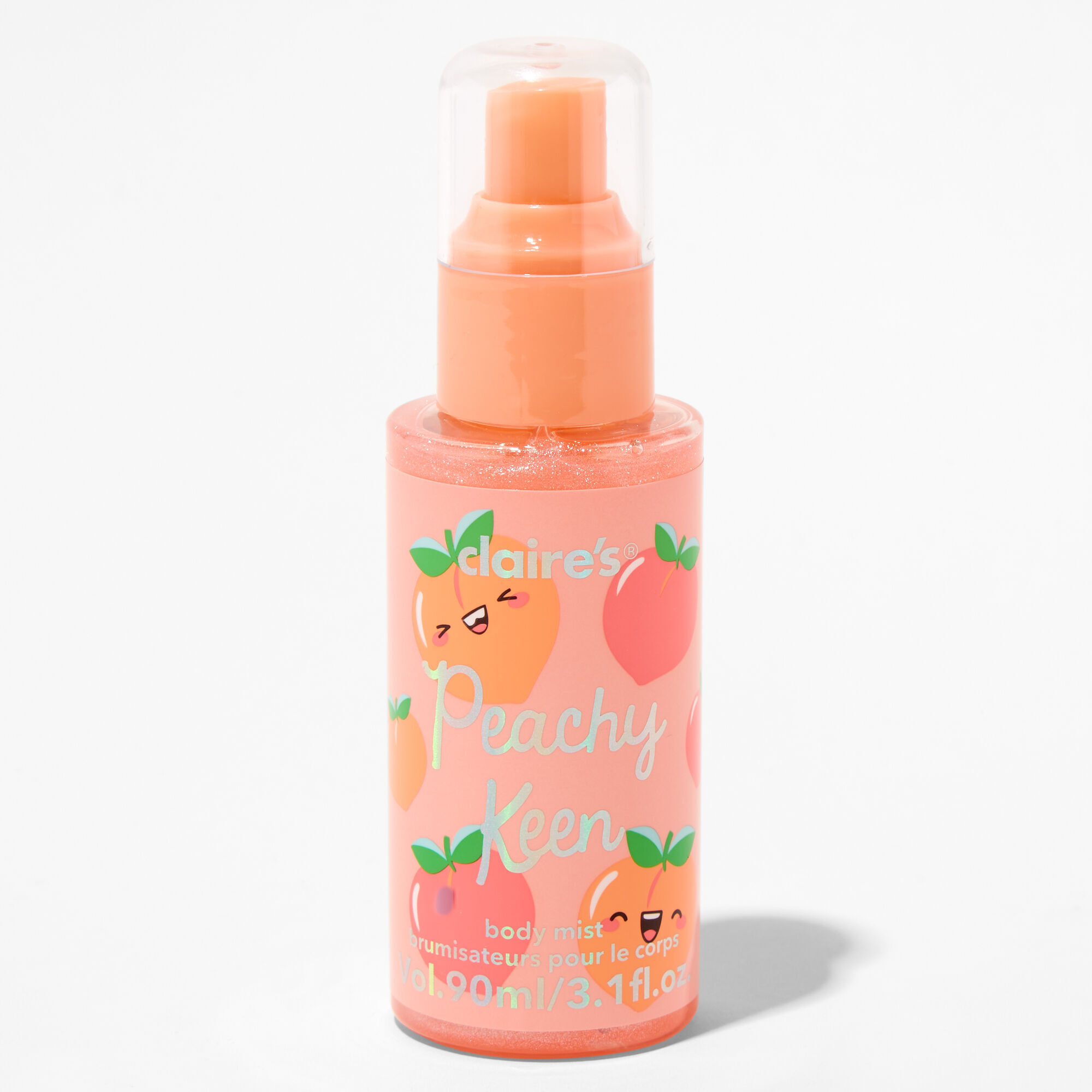 View Claires Peachy Keen Glitter Body Mist information