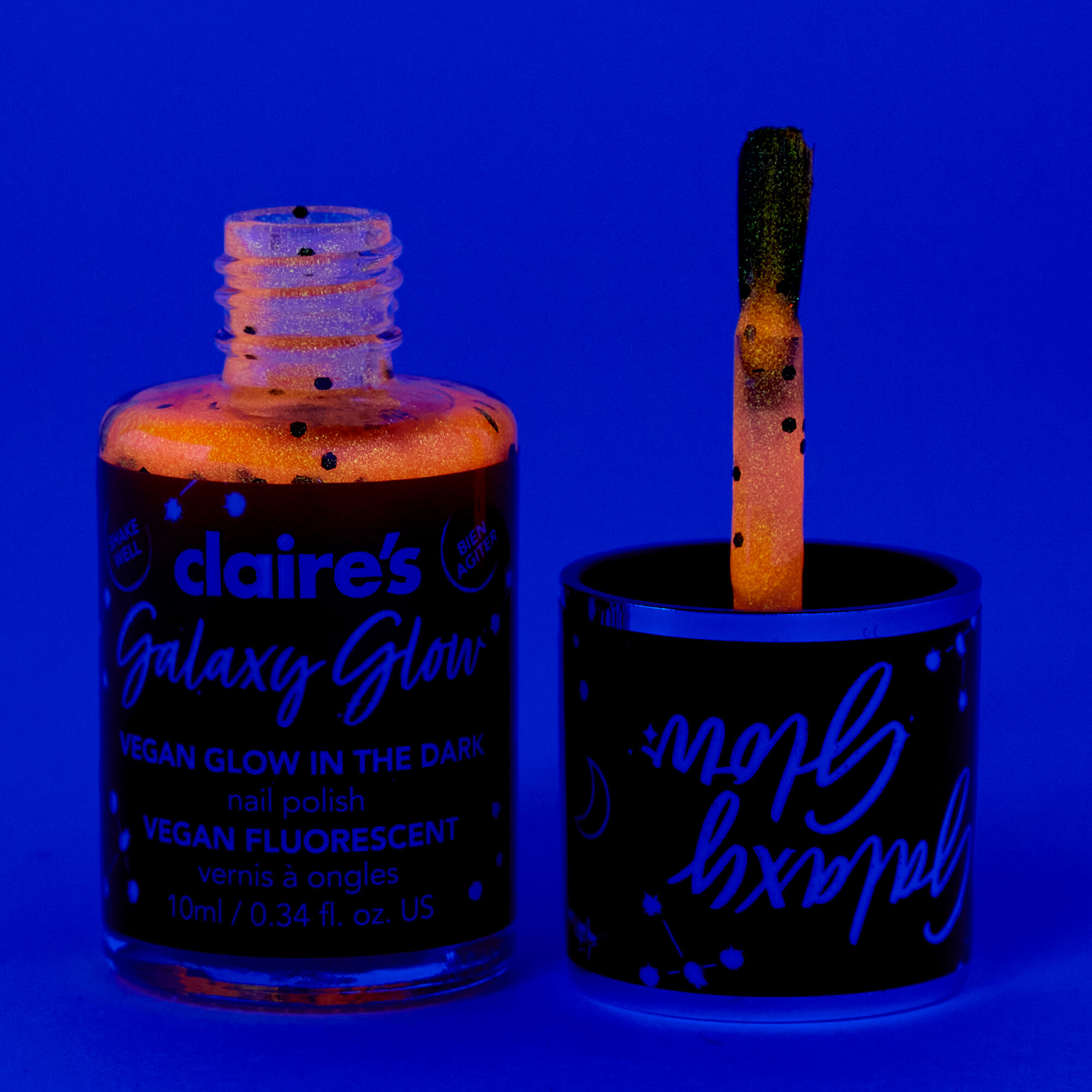 Galaxy Glow Vegan Glow in The Dark Nail Polish Sunshine Smiles