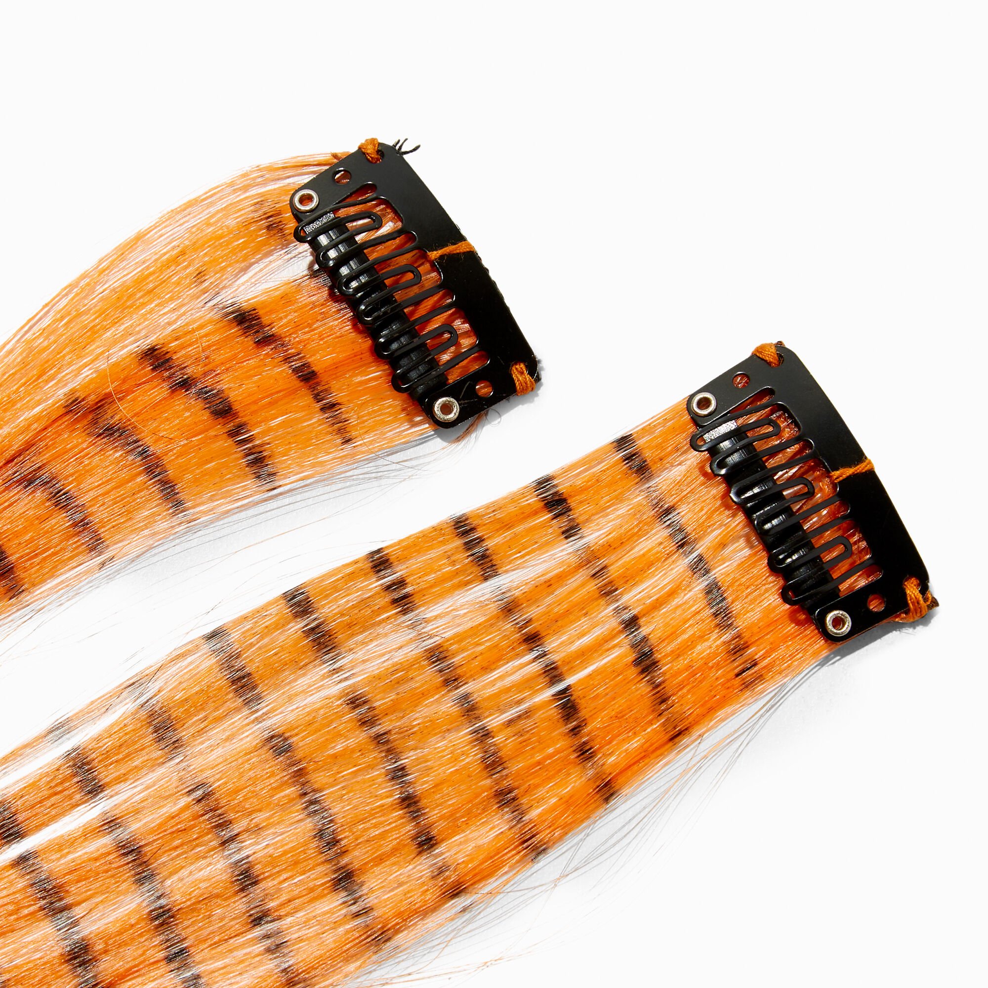 Red Feather Design Faux Hair Clip In Extensions (2 Pack),
