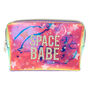 Space Babe Holographic Makeup Bag,