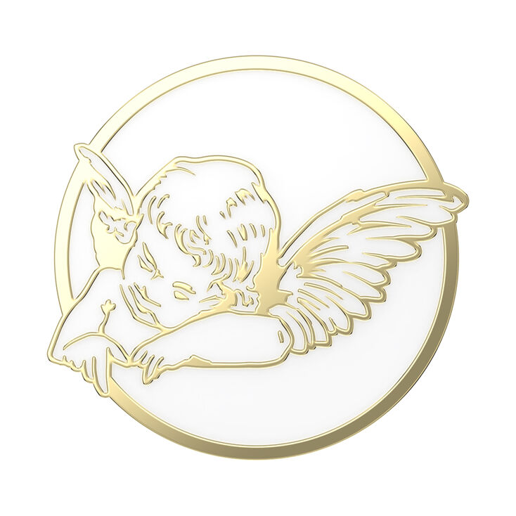 PopSockets&reg; PopGrip - Enamel Cherub,