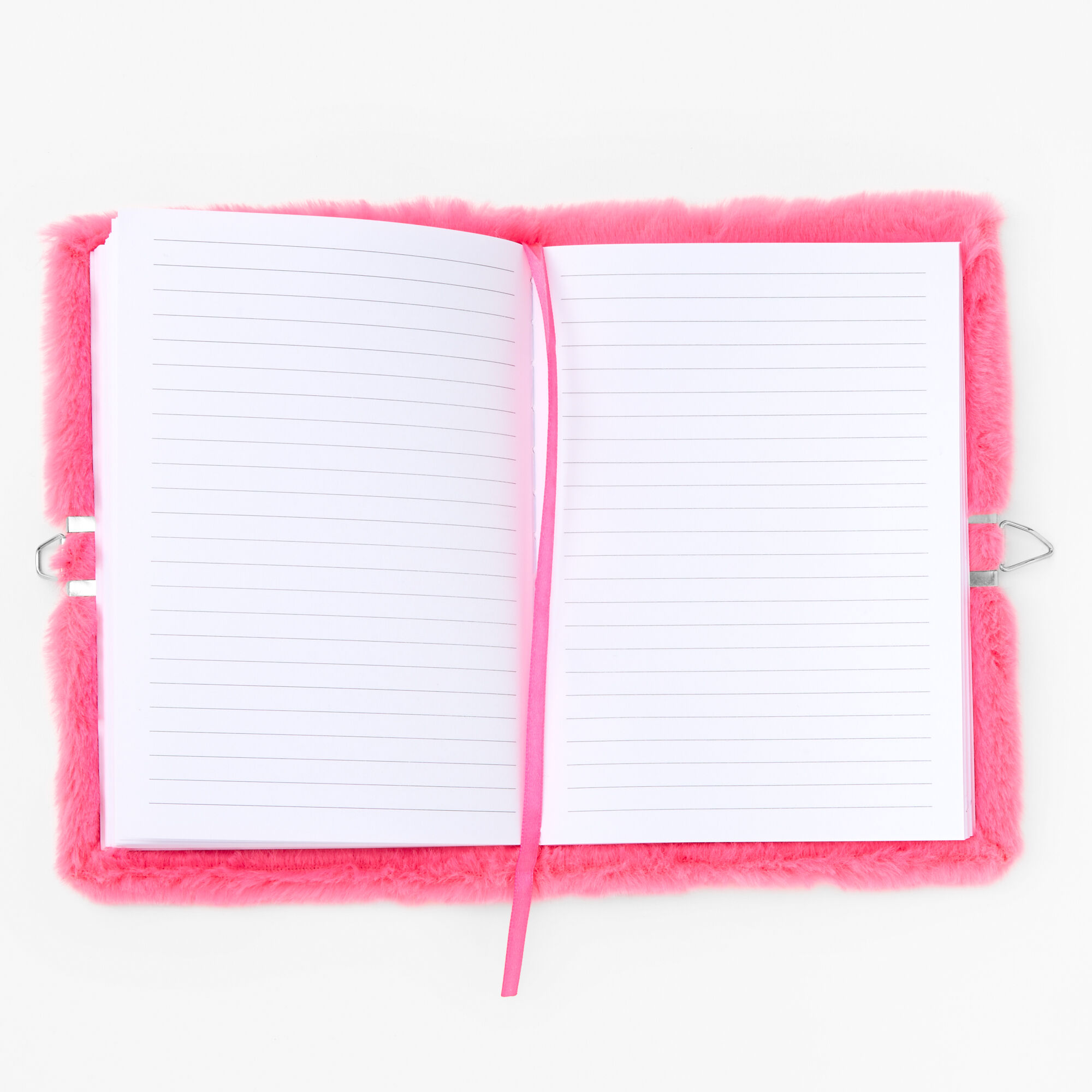 Bejeweled Initial Fuzzy Lock Diary - J,