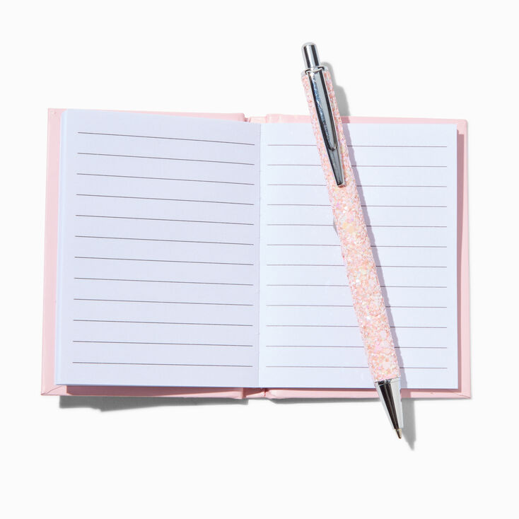 Pink Bling Mini Notebook &amp; Pen Gift Set,