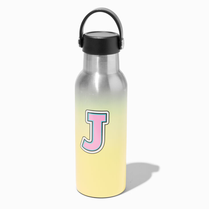 Initial Ombre Water Bottle - J,