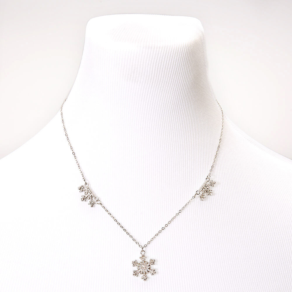 ©Disney Frozen 2 Snowflake Necklace – Silver,